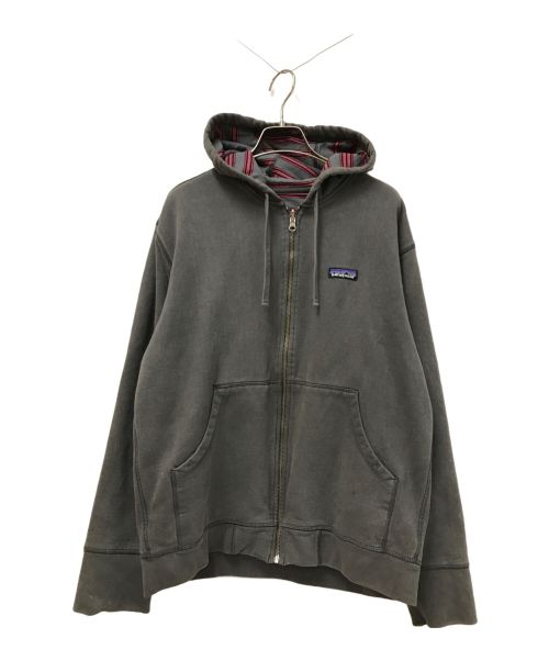 Patagonia（パタゴニア）Patagonia (パタゴニア) Hooded Sweatshirt, Hoodie グレー サイズ:Mの古着・服飾アイテム