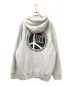 stussy (ステューシー) PEACE DOT HOODIE グレー サイズ:L：11000円