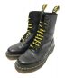 Dr.Martens（ドクターマーチン）の古着「1490 10ホール ブーツ STANDARD FIT」｜ブラック