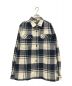 Patagonia（パタゴニア）の古着「Organic Cotton MW Fjord Flannel Shirt」｜ホワイト×ブルー