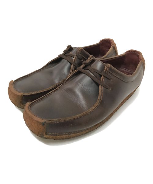 CLARKS（クラークス）CLARKS (クラークス) レザーナタリー ブラウン サイズ:US:９ １/２Mの古着・服飾アイテム