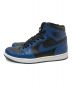 NIKE (ナイキ) AIR JORDAN 1 RETRO HIGH OG ブルー×ネイビー サイズ:27.0cm：13000円