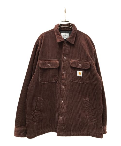 CarHartt（カーハート）CarHartt (カーハート) WHITSOME SHIRT JAC ブラウン サイズ:Lの古着・服飾アイテム