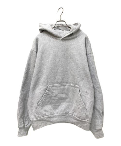 LOS ANGELES APPAREL（ロサンゼルスアパレル）LOS ANGELES APPAREL (ロサンゼルスアパレル) L/S HEAVY FLEECE PO HOOD 14OZ グレー サイズ:Mの古着・服飾アイテム