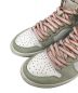 中古・古着 NIKE (ナイキ) WMNS AIR JORDAN 1 RETRO HIGH OG SEAFOAM GREEN ホワイト×グリーン サイズ:22.5㎝：8000円