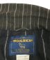 中古・古着 WOOLRICH (ウールリッチ) ストライプ中綿ジャケット ブラック サイズ:M：4480円