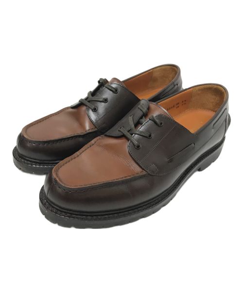 BROOKS BROTHERS（ブルックスブラザーズ）BROOKS BROTHERS (ブルックスブラザーズ) コンビカラー デッキシューズ ブラウン サイズ:US:8 1/2の古着・服飾アイテム