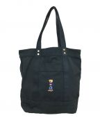 POLO RALPH LAURENポロ・ラルフローレン）の古着「POLOBEAR TOTE BAG」｜ネイビー