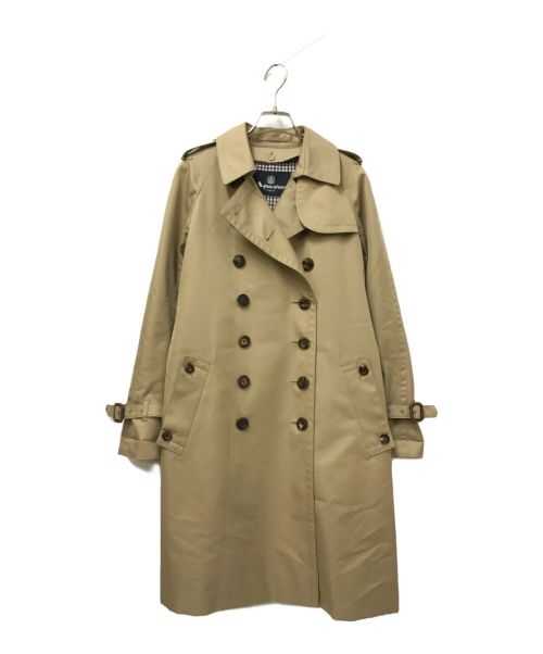 Aquascutum（アクアスキュータム）Aquascutum (アクアスキュータム) ライナー付きトレンチコート ベージュ サイズ:6の古着・服飾アイテム