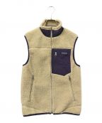 Patagoniaパタゴニア）の古着「CLASSIC RETRO-X VEST」｜ベージュ×パープル