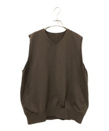 crepuscule（クレプスキュール）の古着「wholegarment vest」｜ブラウン