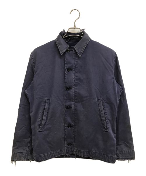 U'S NAVY（ユーエスネイビー）U'S NAVY (ユーエスネイビー) 70's ユーティリティジャケット ネイビー サイズ:36の古着・服飾アイテム