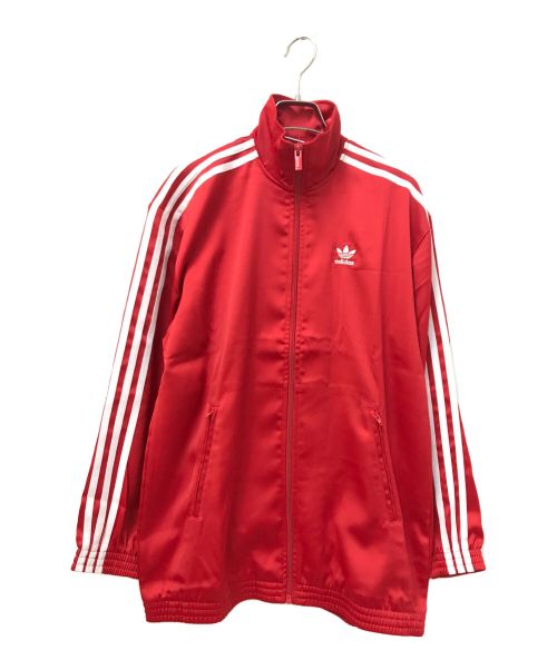 adidas（アディダス）adidas (アディダス) トラックジャケット レッド サイズ:XS 未使用品の古着・服飾アイテム