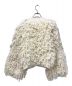 epine (エピヌ) Sheep Bijou Volume Cardigan アイボリー サイズ:下記参照：6000円