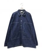 orSlowオアスロウ）の古着「PW PULLOVER SHIRT JACKET U.S.ARMY UNSEX」｜インディゴ