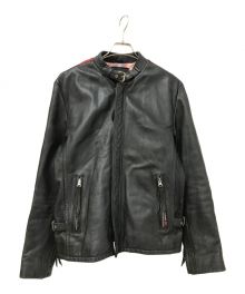 Schott（ショット）の古着「Classic Racer Jacket」｜ブラック