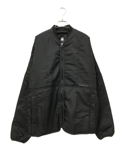 G-STAR RAW（ジースターロゥ）G-STAR RAW (ジースターロゥ) Lightly Padded Indoor Jacket ブラック サイズ:Lの古着・服飾アイテム