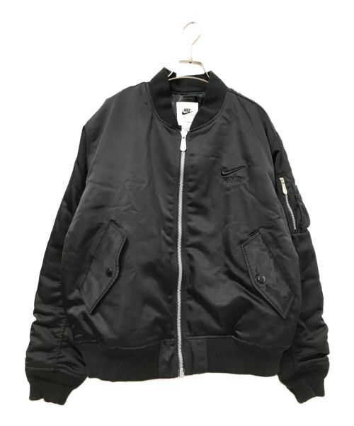 NIKE（ナイキ）NIKE (ナイキ) AS M NSW NIKE AIR BOMBER ブラック サイズ:Lの古着・服飾アイテム