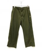 WTAPSダブルタップス）の古着「TROUSERS CTPL TWILL トラウザーパンツ」｜カーキ