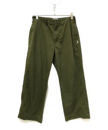 WTAPS（ダブルタップス）の古着「TROUSERS CTPL TWILL トラウザーパンツ」｜カーキ