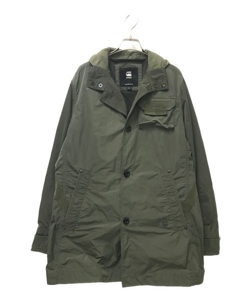 G-STAR RAW（ジースターロゥ）G-STAR RAW (ジースターロゥ) Utility HB Tape Trench オリーブ サイズ:Sの古着・服飾アイテム