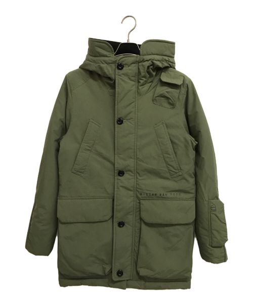 G-STAR RAW（ジースターロゥ）G-STAR RAW (ジースターロゥ) Vodan Padded Hooded Parka オリーブ サイズ:XSの古着・服飾アイテム