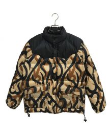 NUMBER (N)INE（ナンバーナイン）の古着「TRIBAL RIPSTOP DOWN JACKET」｜ブラック×ブラウン