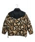 NUMBER (N)INE (ナンバーナイン) TRIBAL RIPSTOP DOWN JACKET ブラック×ブラウン サイズ:M：25000円