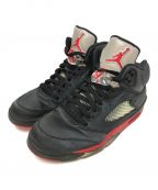 NIKEナイキ）の古着「AIR JORDAN 5 RETRO」｜ブラック