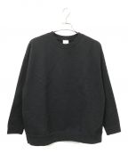 Snow peakスノーピーク）の古着「Recycled Cotton Sweat Crew-Neck」｜ブラック