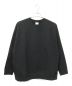 Snow peak（スノーピーク）の古着「Recycled Cotton Sweat Crew-Neck」｜ブラック