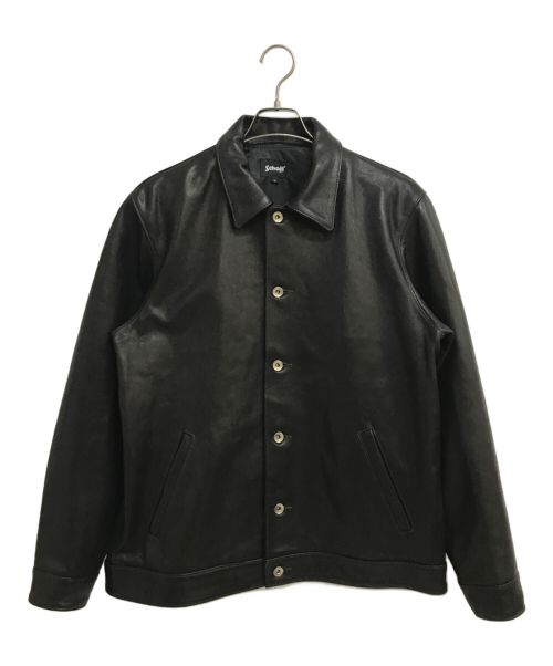 Schott（ショット）Schott (ショット) GOAT NEWBIE LEATHER JACKET ブラック サイズ:XLの古着・服飾アイテム