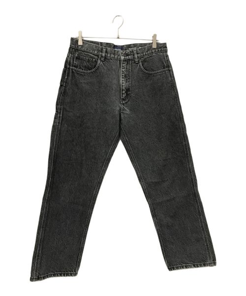 DESCENDANT（ディセンダント）DESCENDANT (ディセンダント) DAWSON DENIM TROUSERS ブラック サイズ:2の古着・服飾アイテム