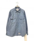 WTAPSダブルタップス）の古着「CB / LS / COTTON. CHAMBRAY」｜インディゴ