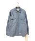 WTAPS（ダブルタップス）の古着「CB / LS / COTTON. CHAMBRAY」｜インディゴ