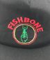 FISHBONE BACK (フィッシュボーン) ロゴキャップ ブラック サイズ:下記参照：4480円