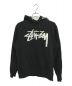 stussy（ステューシー）の古着「stock rim hoodie」｜ブラック