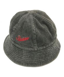 stussy（ステューシー）の古着「コーデュロイバケットハット」｜グレー