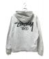 stussy (ステューシー) Basic Logo Hooded Sweatshirt グレー サイズ:S：7000円