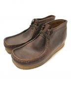 CLARKSクラークス）の古着「WALLABEE BOOT」｜ブラウン