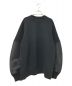 sacai（サカイ）の古着「Nylon Twill x Sponge Sweat Pullover」｜ブラック