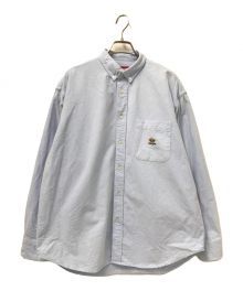 SUPREME（シュプリーム）の古着「Loose Fit Flannel Oxford Shirt」｜ブルー