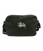 stussyステューシー）の古着「CANVAS SIDE POUCH」｜カーキ