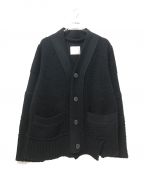 sacaiサカイ）の古着「Wool Knit Cardigan」｜ブラック