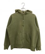 SUPREMEシュプリーム）の古着「Underline Hooded Sweatshirt」｜カーキ