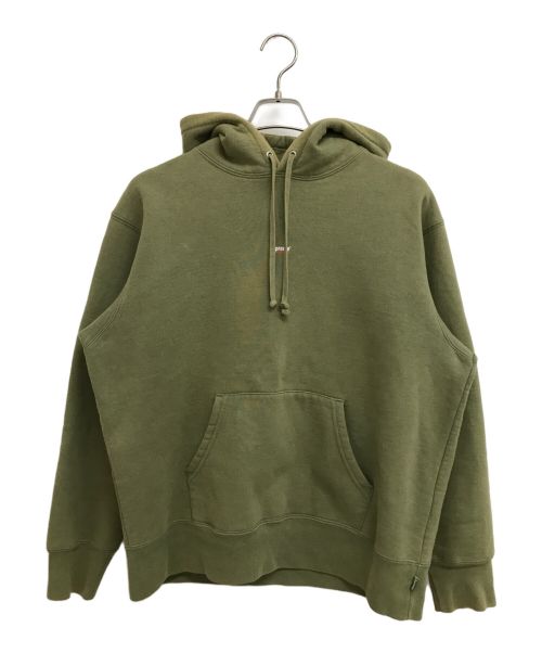 SUPREME（シュプリーム）SUPREME (シュプリーム) Underline Hooded Sweatshirt カーキ サイズ:Sの古着・服飾アイテム