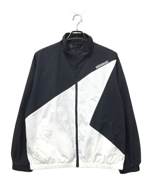 DESCENDANT（ディセンダント）DESCENDANT (ディセンダント) VERT NYLON JACKET ブラック×ホワイト サイズ:2の古着・服飾アイテム