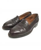 Aldenオールデン）の古着「FULLSTRAP LOAFER」｜ボルドー