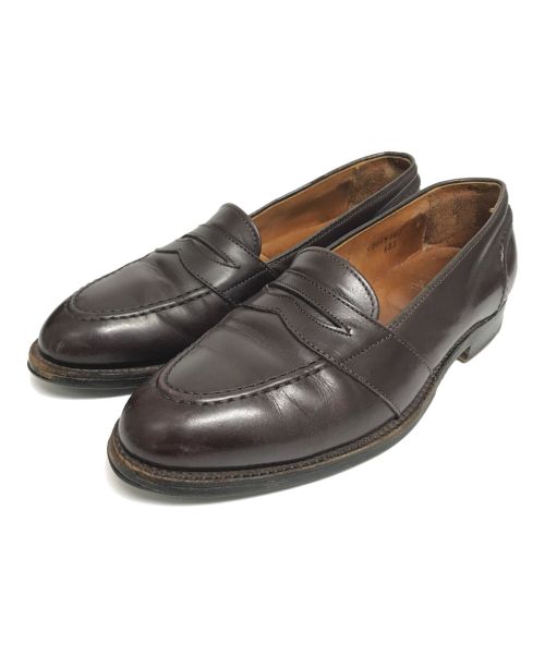 Alden（オールデン）Alden (オールデン) FULLSTRAP LOAFER ボルドー サイズ:8の古着・服飾アイテム