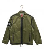 SUPREME×THE NORTH FACEシュプリーム×ザ ノース フェイス）の古着「Outer Tape Coaches Jacket」｜カーキ